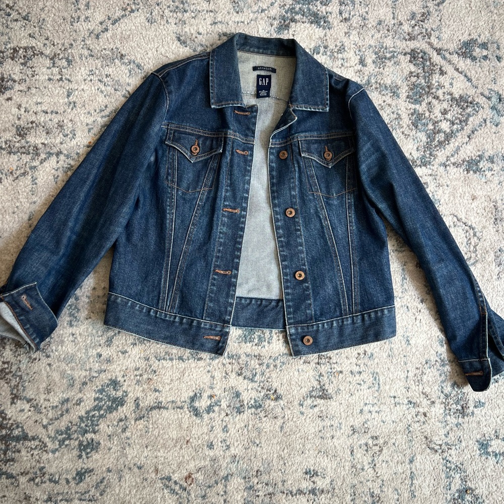 Stretchy Jean Jacket, women’s size M